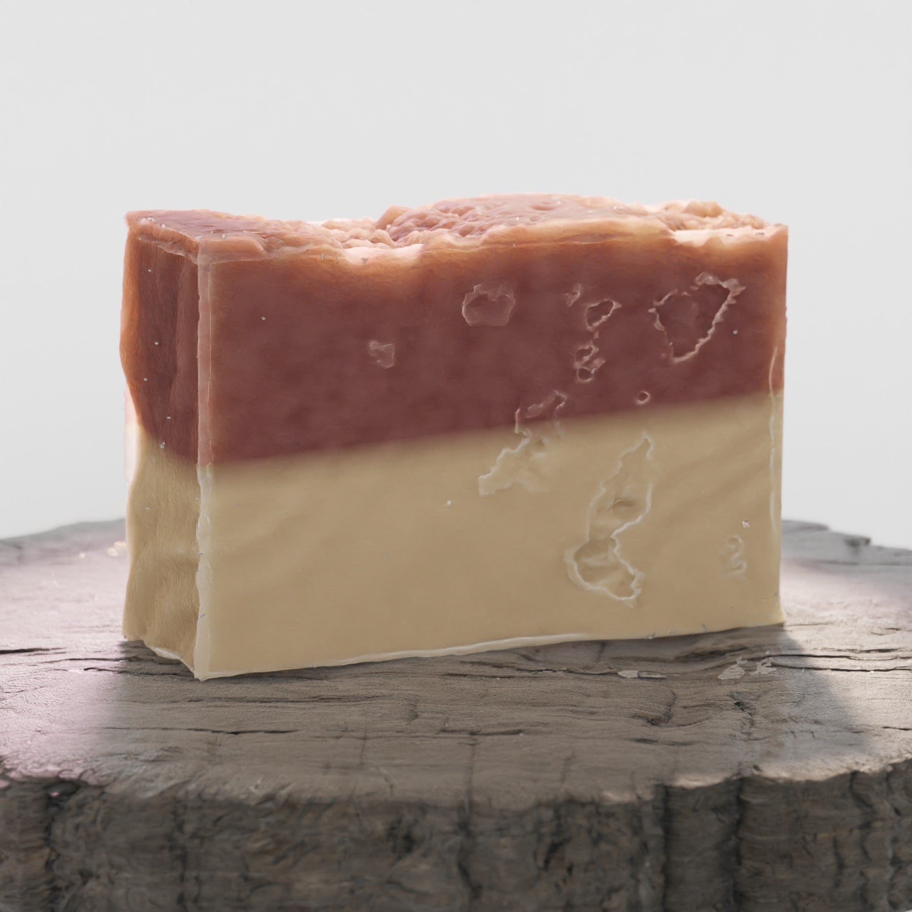 Bari Cherry Almond Handmade Soap - 3/4 pov