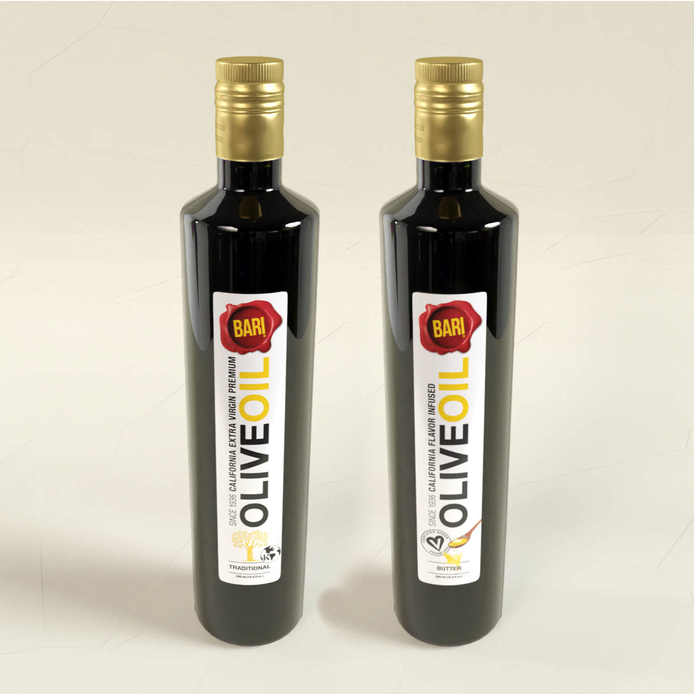 Olive Oil Gift Box - Two 500mL Bottles