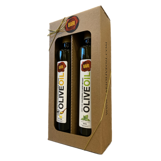 Olive Oil Gift Box - Two 500mL Bottles
