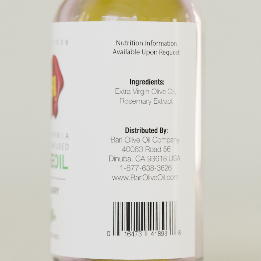 Rosemary Infused Olive Oil - 60mL