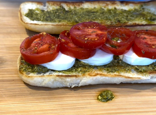 Stars, Stripes, & Bites: Celebrate July 4th with Watermelon Feta Skewers and Caprese Sandwiches!