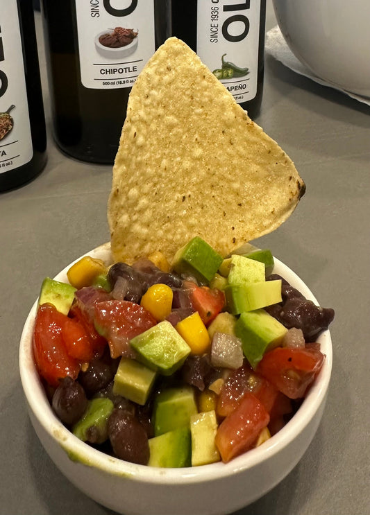 BARI Black Bean & Corn Salad With a Splash of Jalapeno Olive Oil