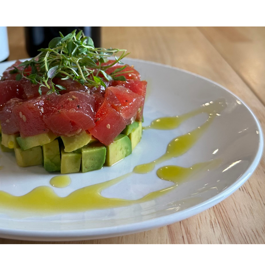 Tuna Tartare & BARI EVOO