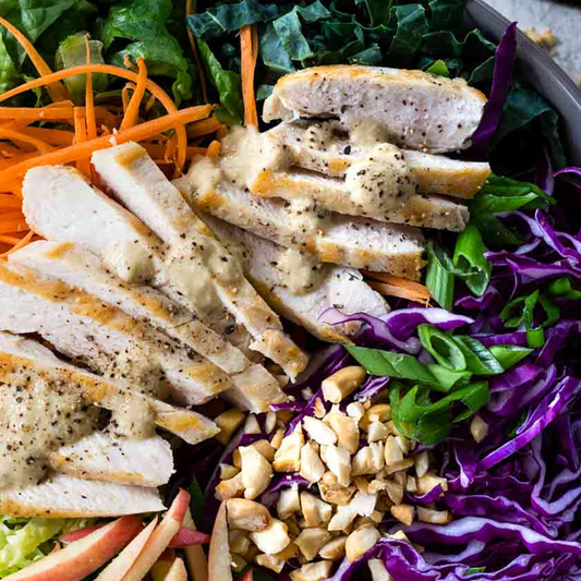 Chinese-Inspired Chicken Salad with a California BARI Twist