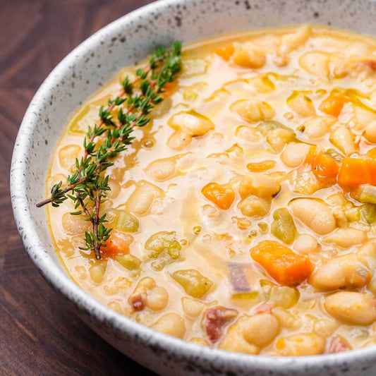 White Bean & Rosemary Tuscan Soup
