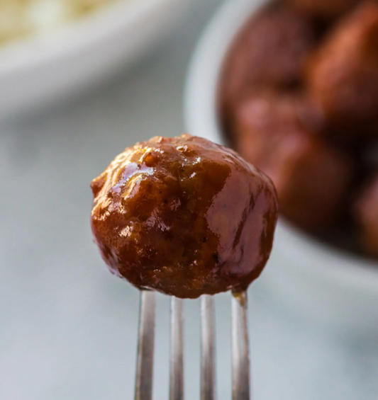 BARI Honey-Balsamic BBQ Meatballs