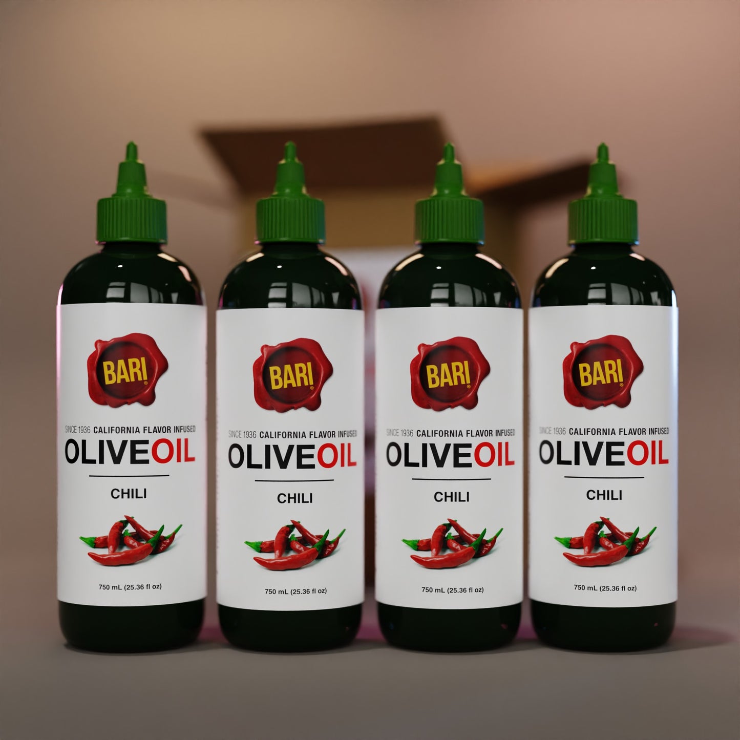 AVAILABLE TO FOODSERVICE CLIENTS ONLY: Case of 4x 750mL Squeeze Bottles