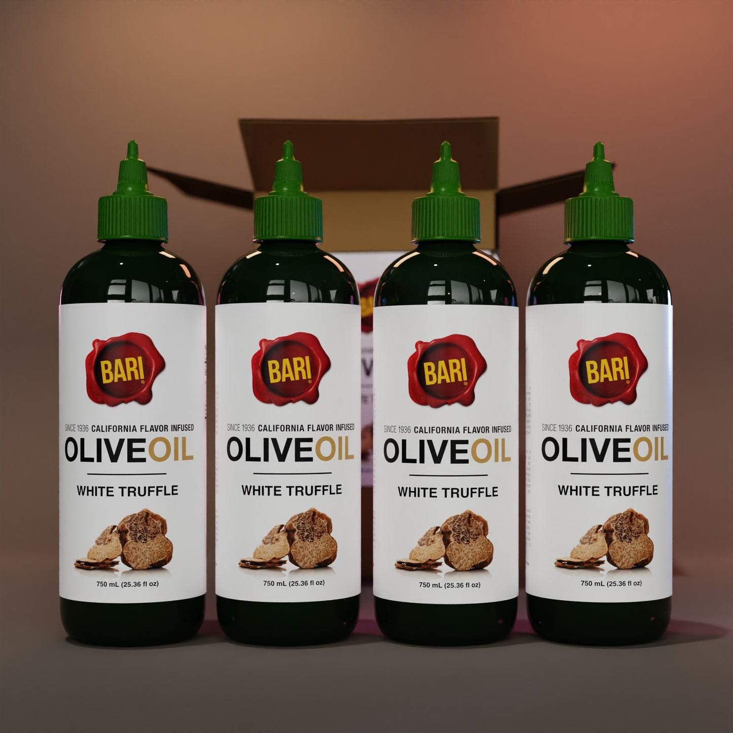 AVAILABLE TO FOODSERVICE CLIENTS ONLY: Case of 4x 750mL Squeeze Bottles