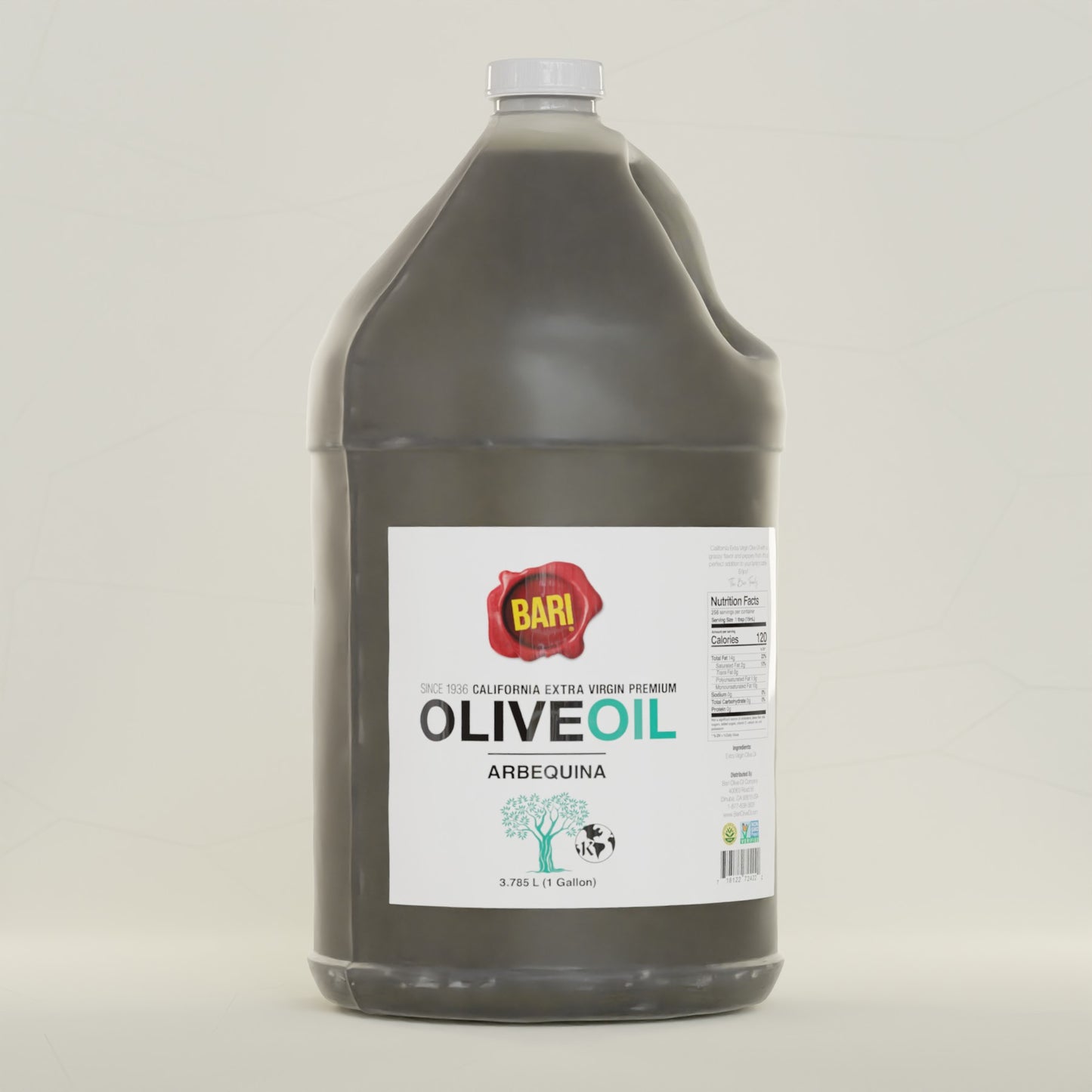 Arbequina Extra Virgin Olive Oil - 1 Gal