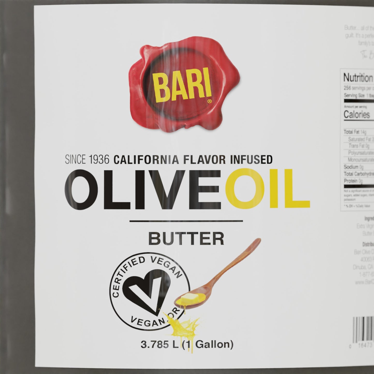 Butter Infused Olive Oil - 1 Gal