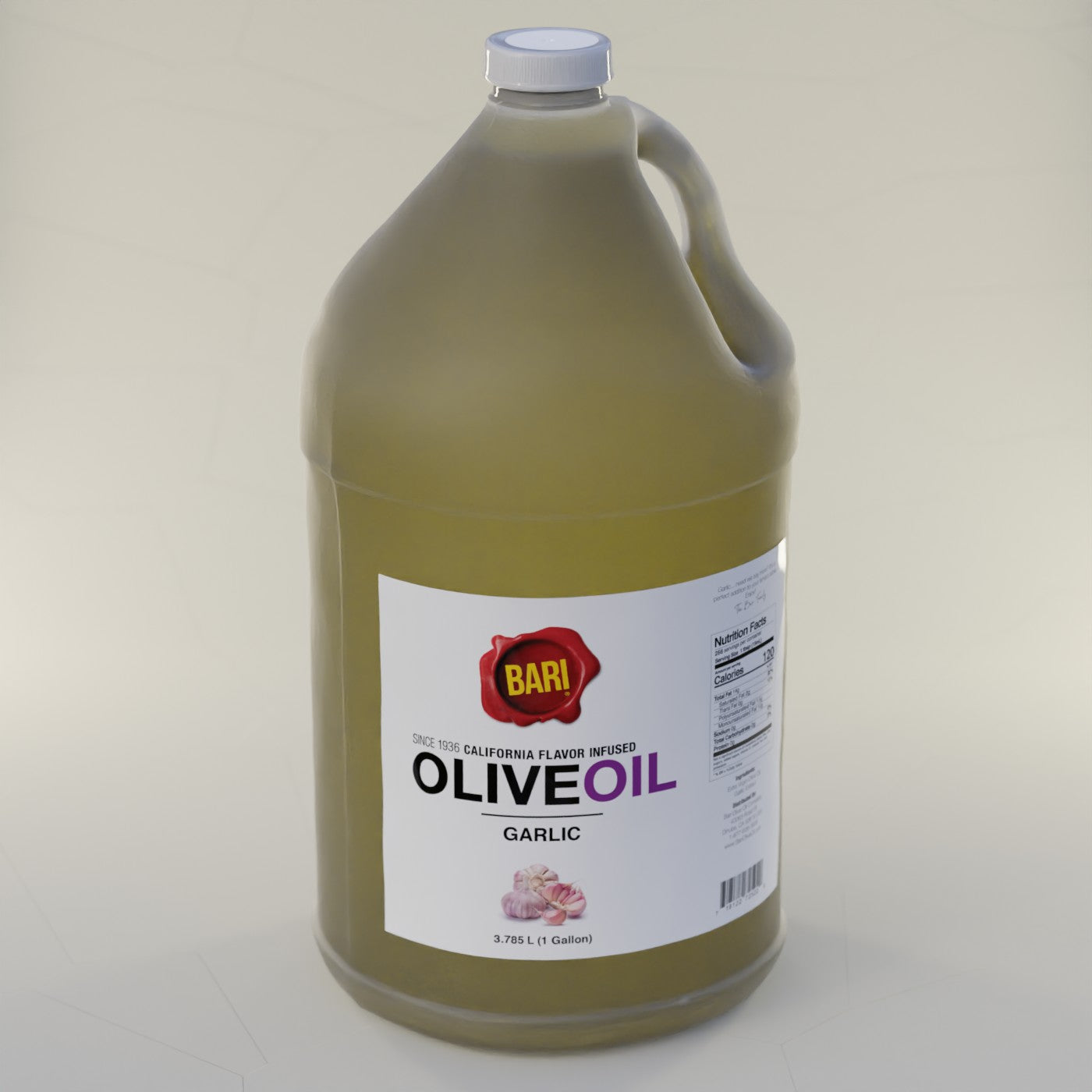 Garlic Infused Olive Oil - 1 Gal