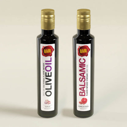 Olive Oil + Vinegar Gift Box - Two 250mL Bottles