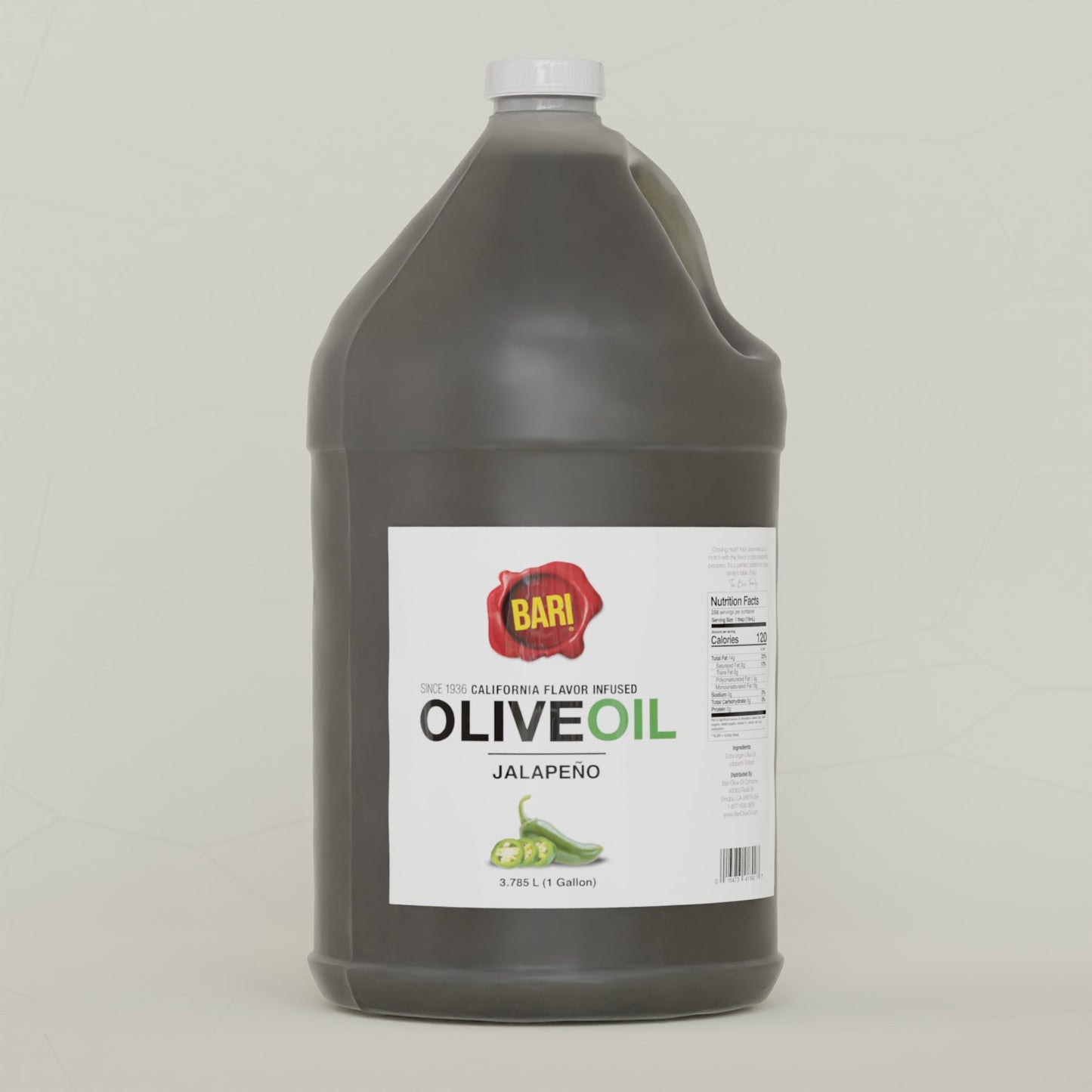 Jalapeno Infused Olive Oil - 1 Gal