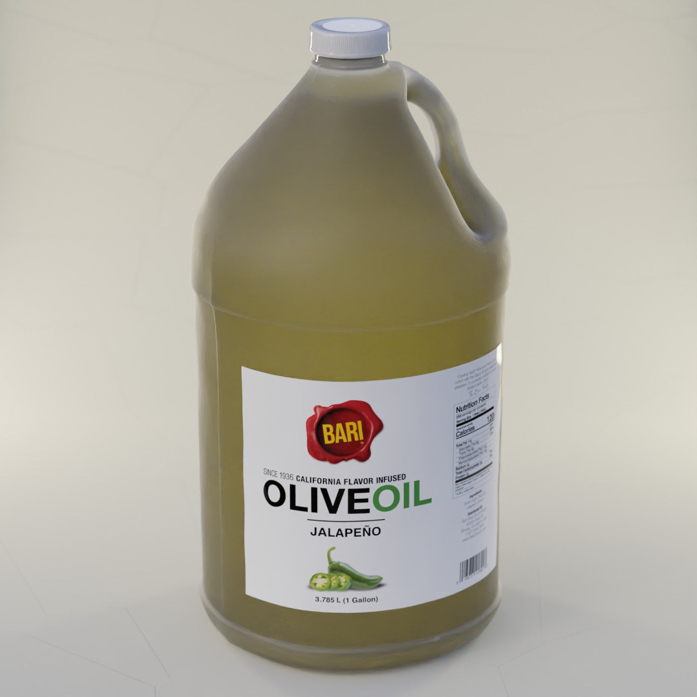 Jalapeno Infused Olive Oil - 1 Gal