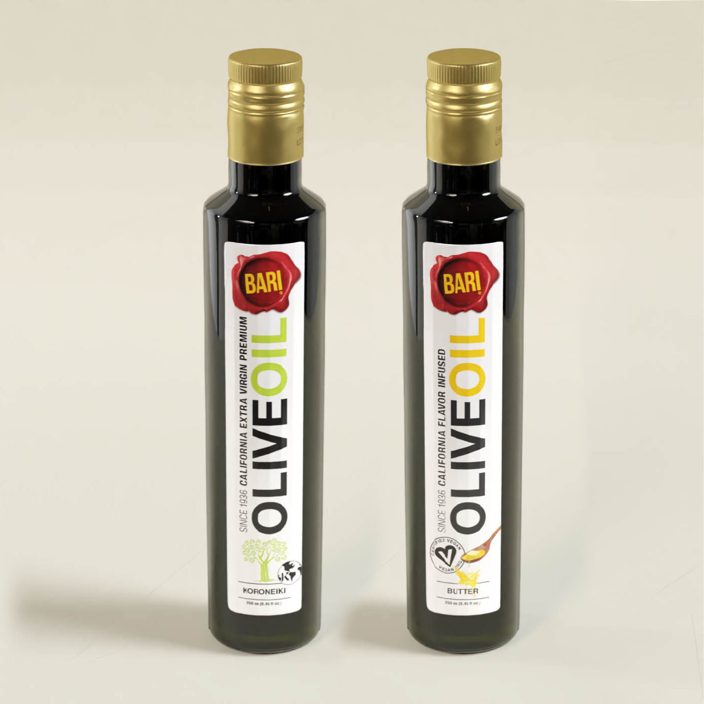 Olive Oil Gift Box - Two 250mL Bottles