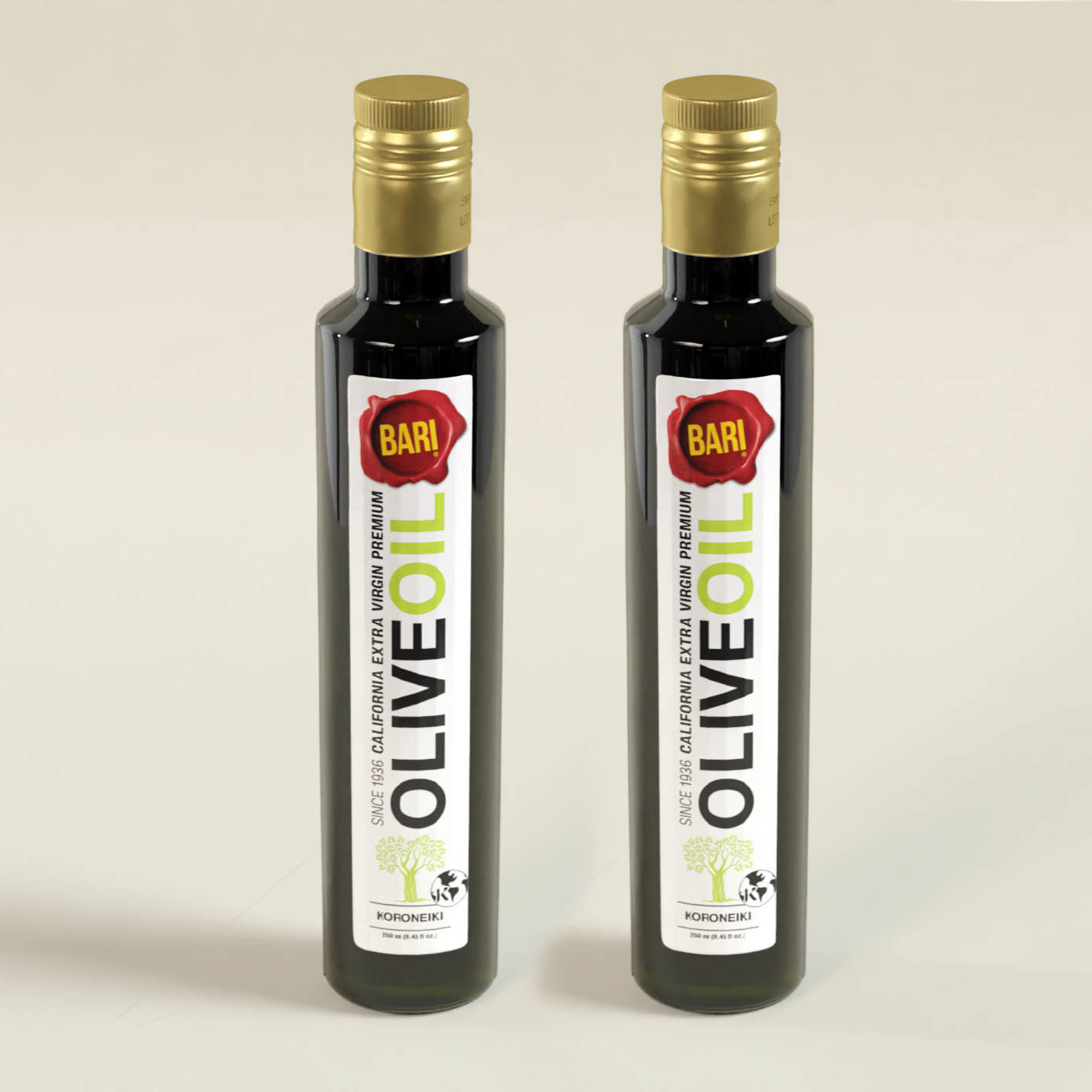 Olive Oil Gift Box - Two 250mL Bottles