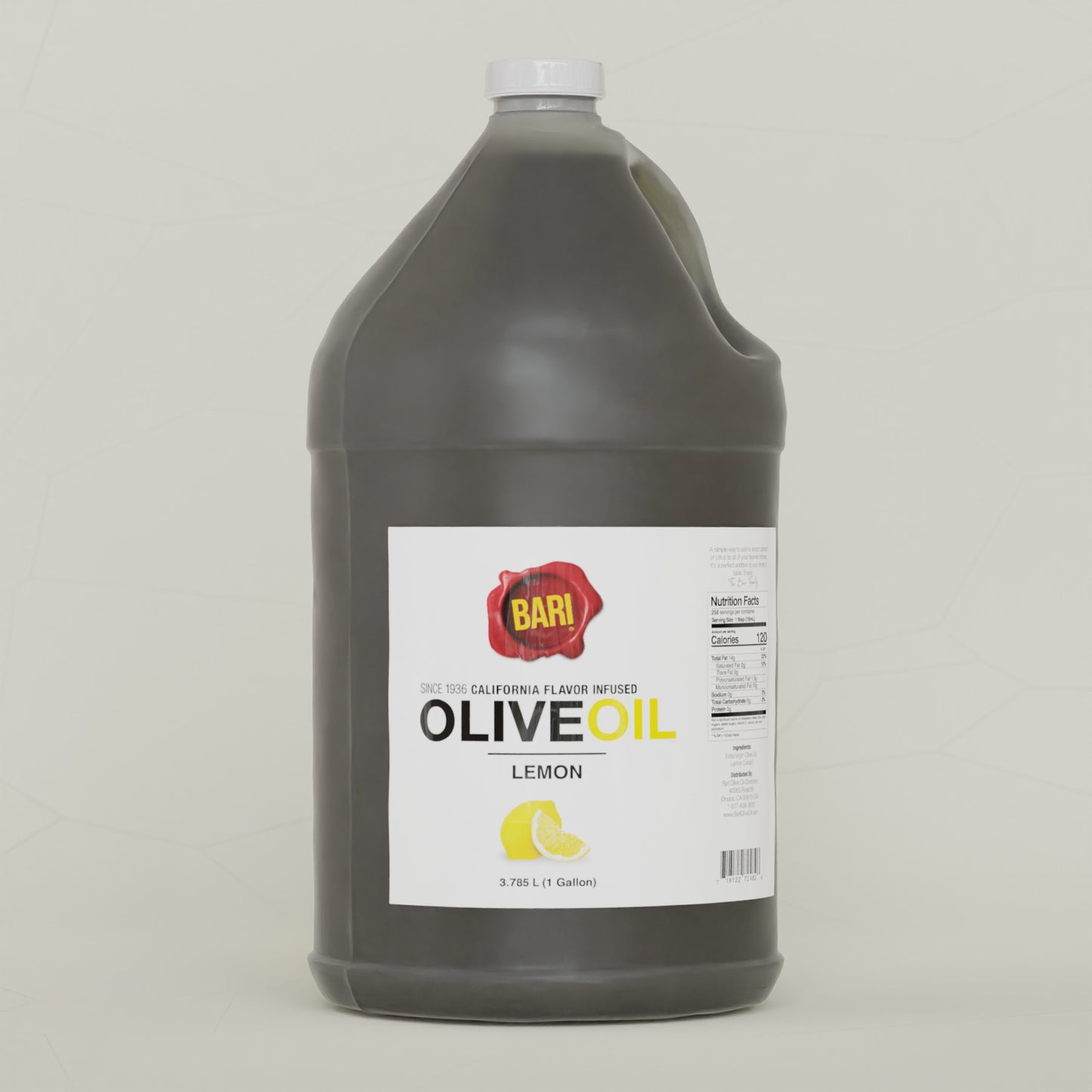 Lemon Infused Olive Oil - 1 Gal