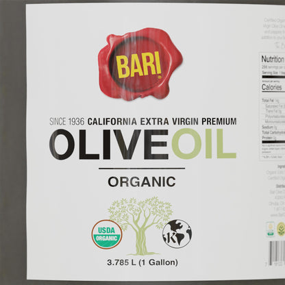 Organic Extra Virgin Olive Oil - 1 Gal