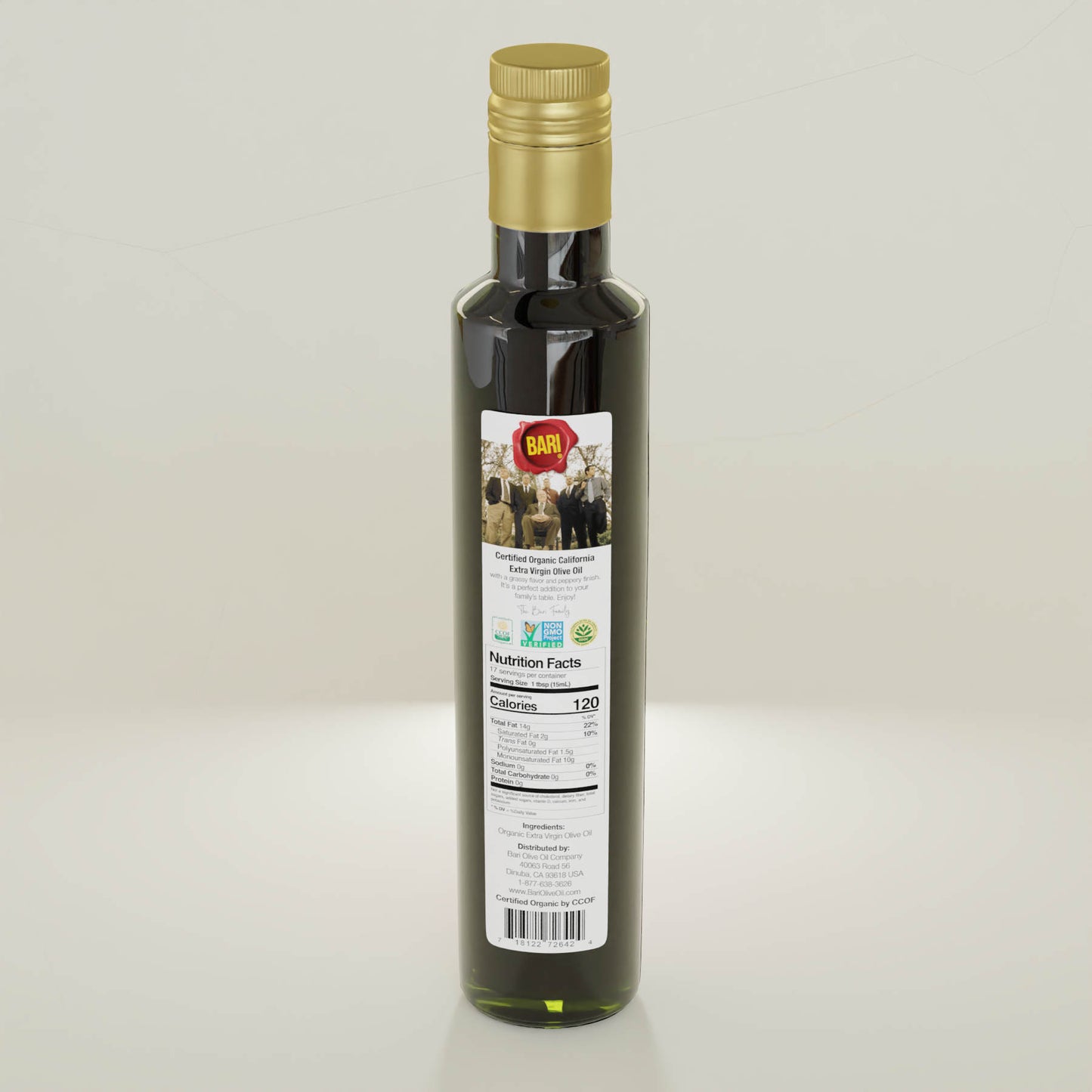 Organic Extra Virgin Olive Oil - 250mL