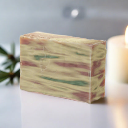 Handmade Bari Olive Oil Holiday Cheer Soap