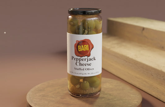 Stuffed Olives - Pepperjack Cheese : 16 Oz.