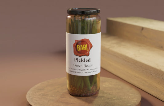 Pickled Green Beans : 16 Oz.