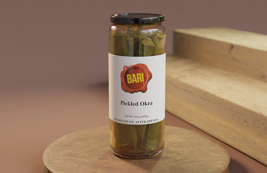 Pickled Okra : 16 Oz.