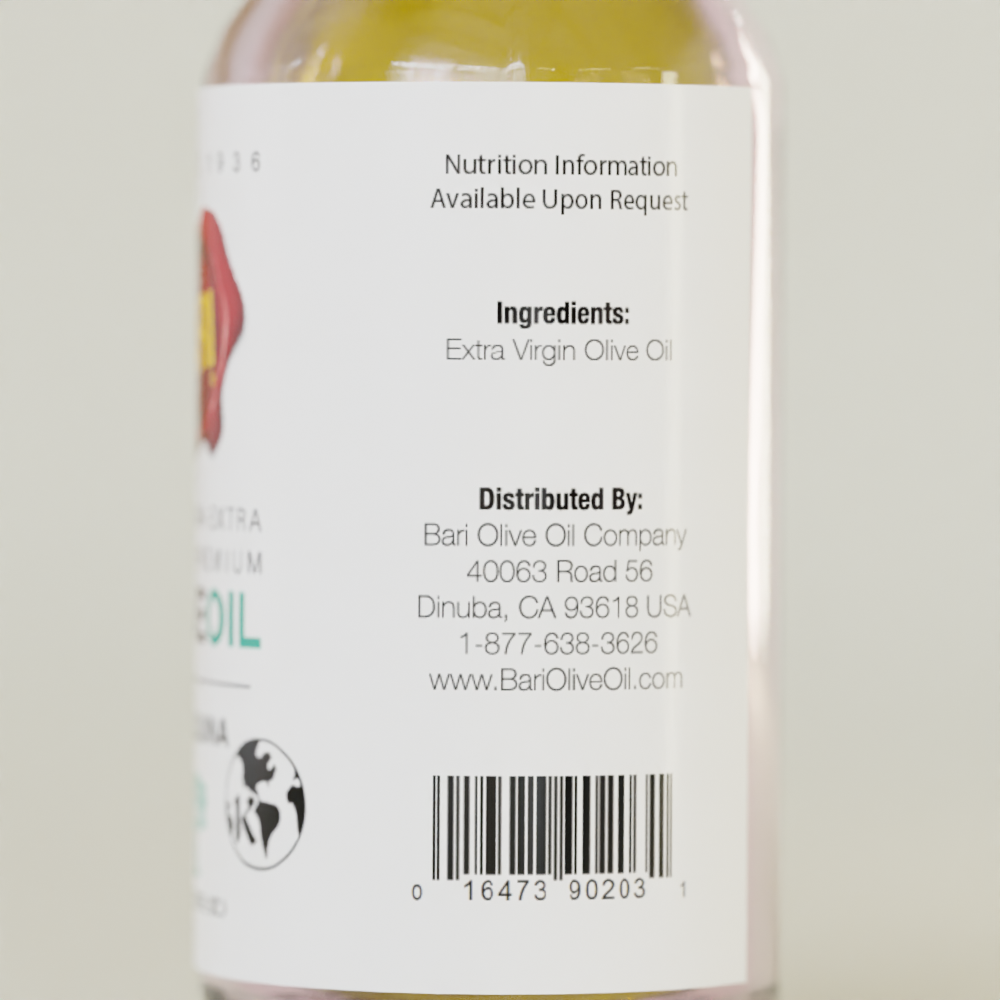 Arbequina Extra Virgin Olive Oil - 60mL