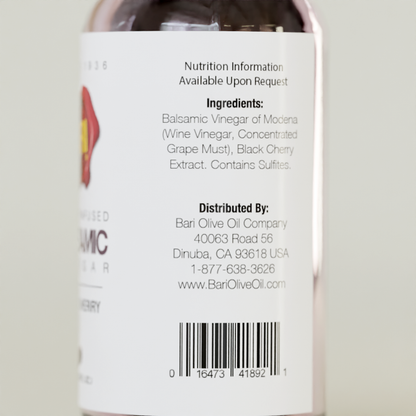 Black Cherry Balsamic Vinegar - 60mL